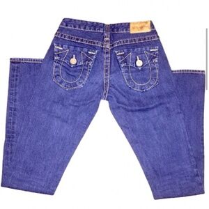 True Religion Indigo Boot Cut Jeans